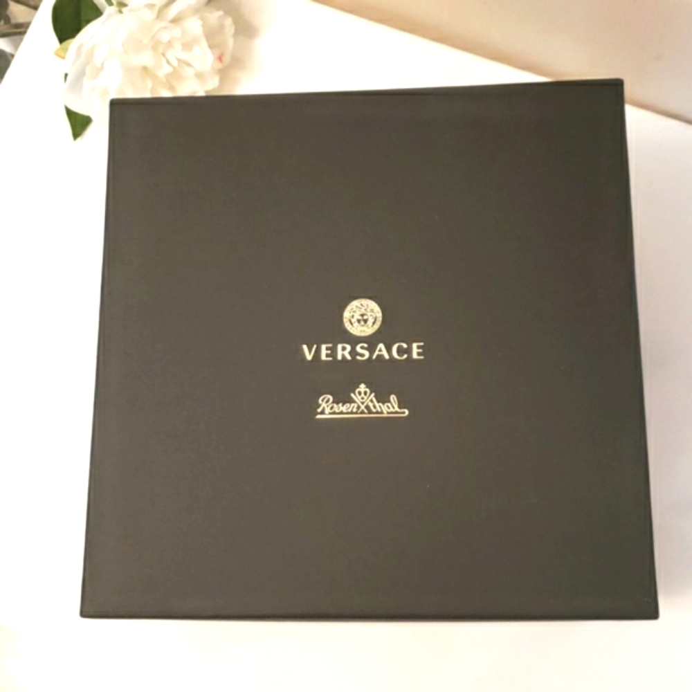 Versace Rosenthal Box with Authenticity Card EUC